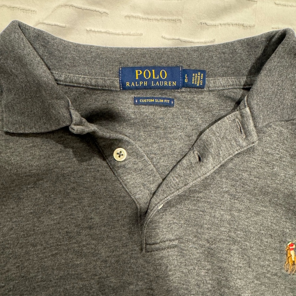 Polo by Ralph Lauren Charcoal Polo Shirt